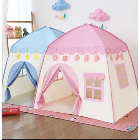 Barraca Infantil Rosa Flor Grande 1.3M Menina Princesa Presente Dia Dos Criança Menor Preço Promocao